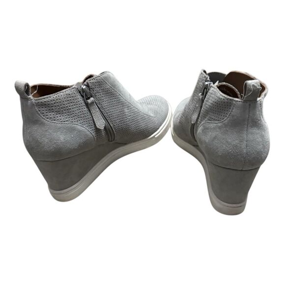 Linea Paolo Felicia Platform Wedge Sneaker Bootie Women's 7 M Gray - Picture 7 of 11